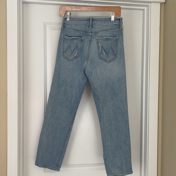 MOTHER The Tomcat High Rise Distressed Jeans - Picture 6 of 6